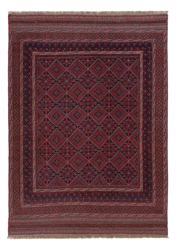 Kilim afegão Tapete 193x140cm