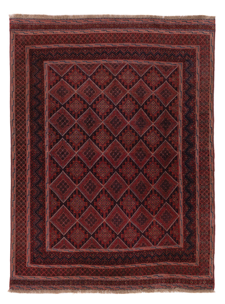 Kilim afegão Tapete 188x137cm