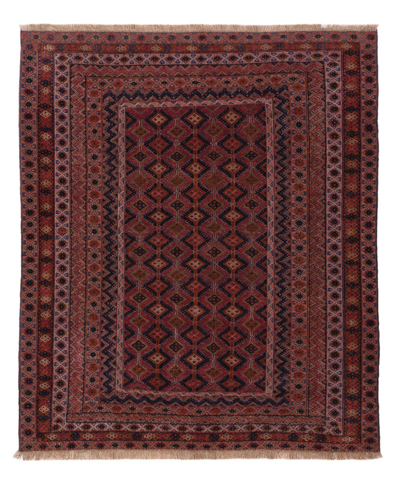 Kilim afegão Tapete 189x157cm