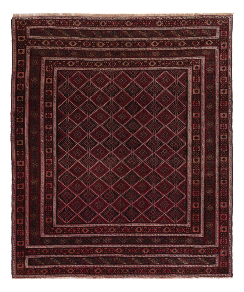 Kilim afegão Tapete 184x155cm