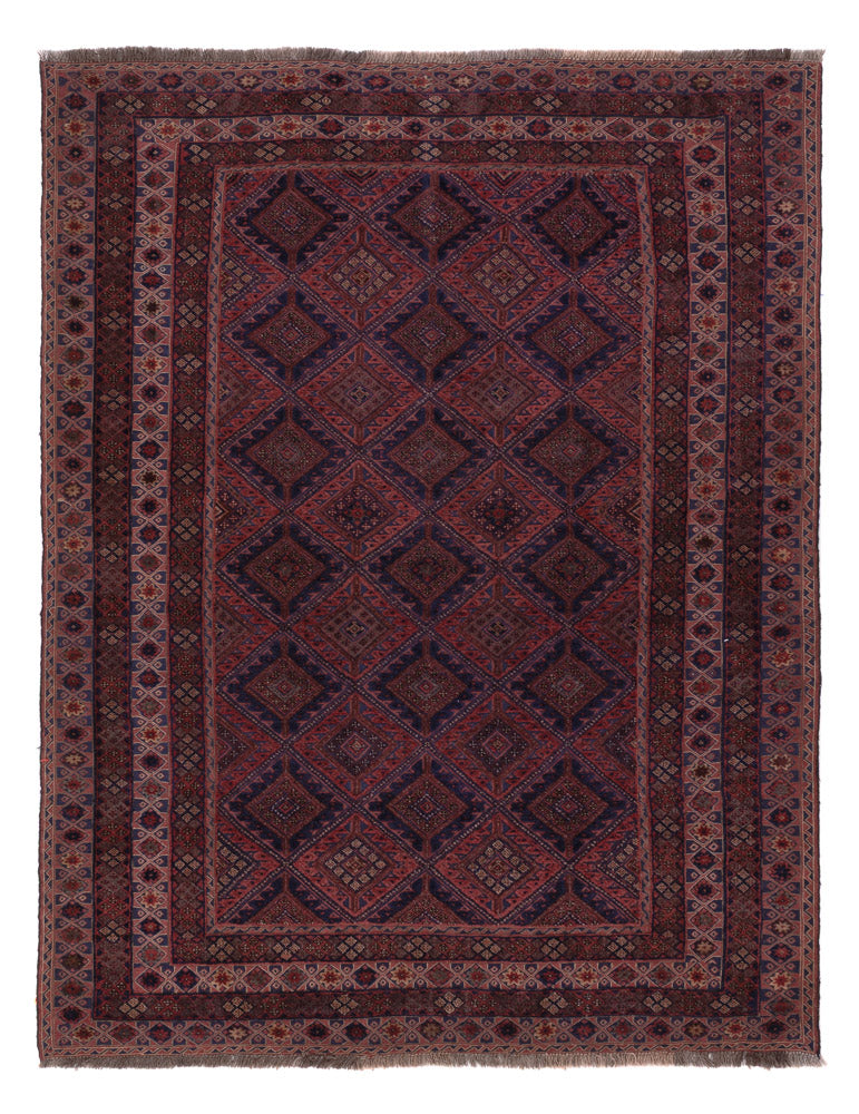 Kilim afegão Tapete 156x198cm