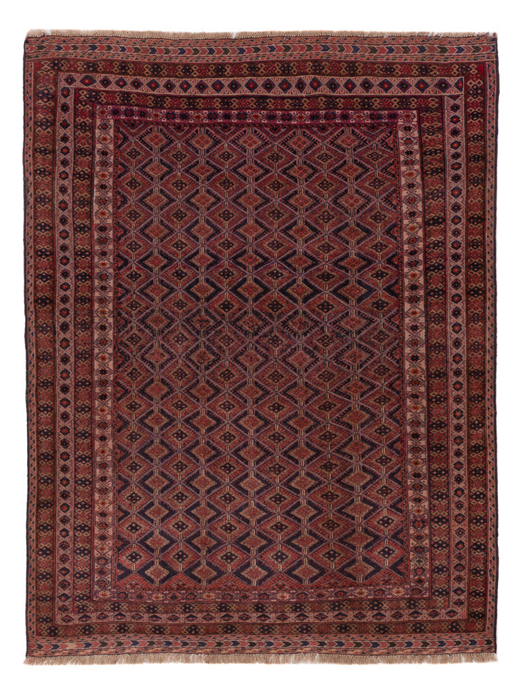 Kilim afegão Tapete 192x150cm