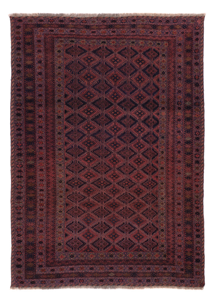 Kilim afegão Tapete 224x158cm