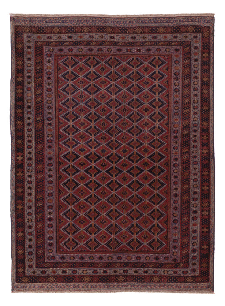 Kilim afegão Tapete 200x144cm