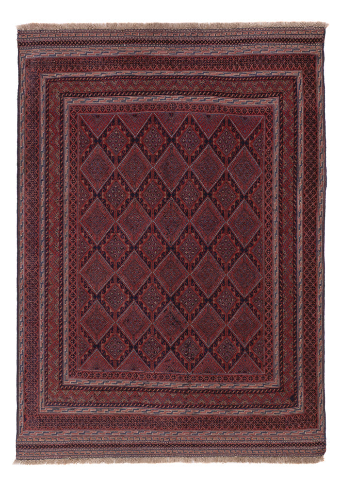 Kilim afegão Tapete 200x139cm