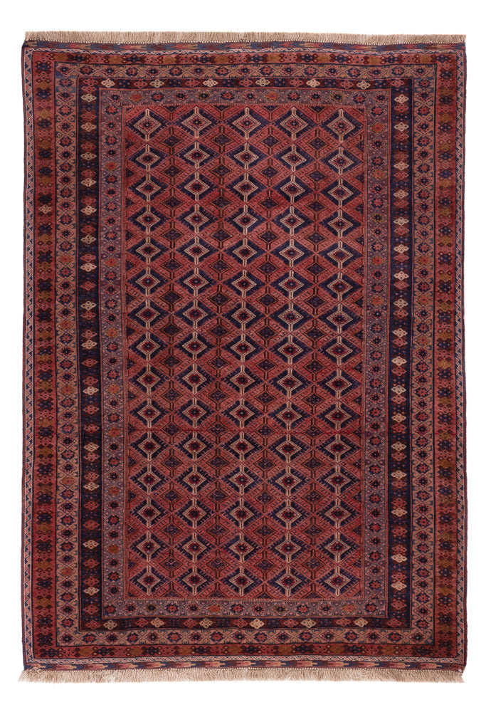 Kilim afegão Tapete 201x141cm