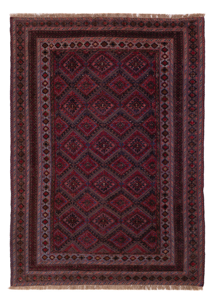 Kilim afegão Tapete 195x145cm