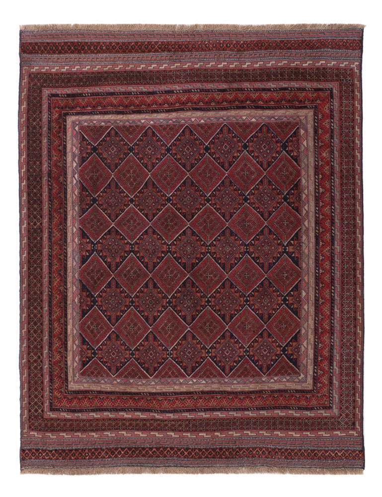 Kilim afegão Tapete 186x144cm