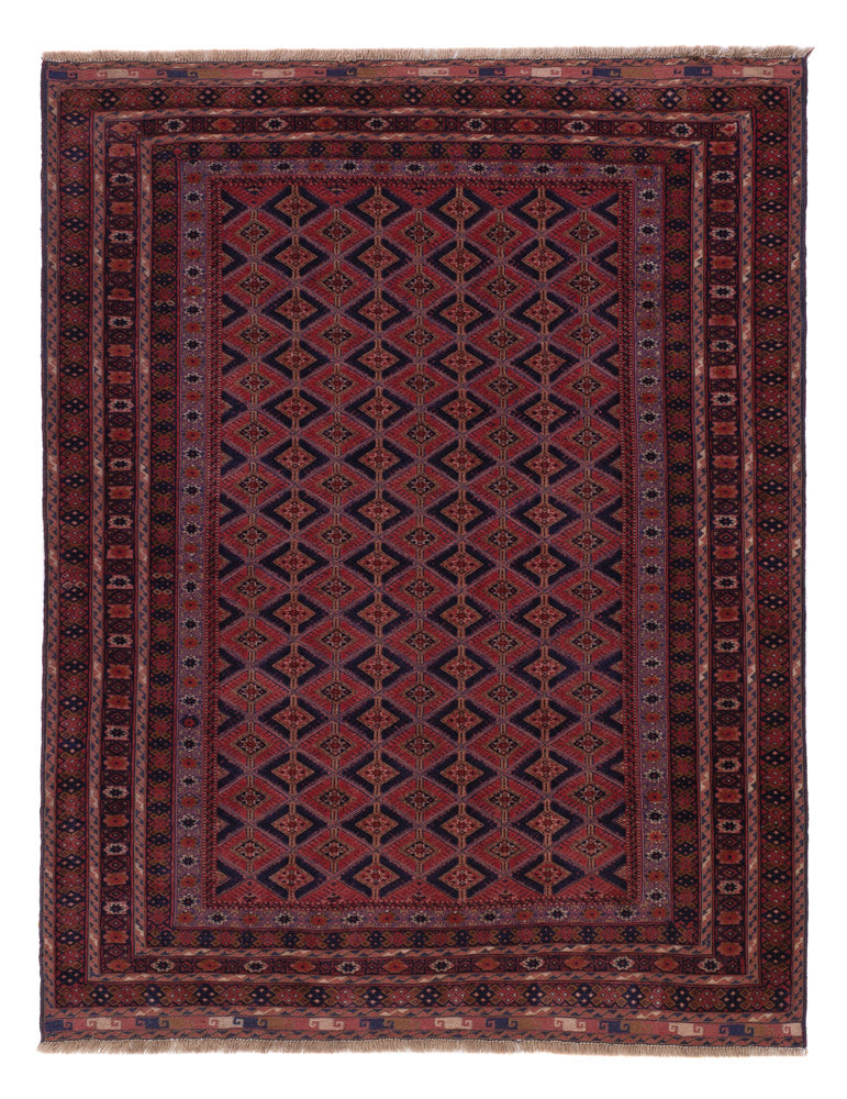 Kilim afegão Tapete 202x155cm