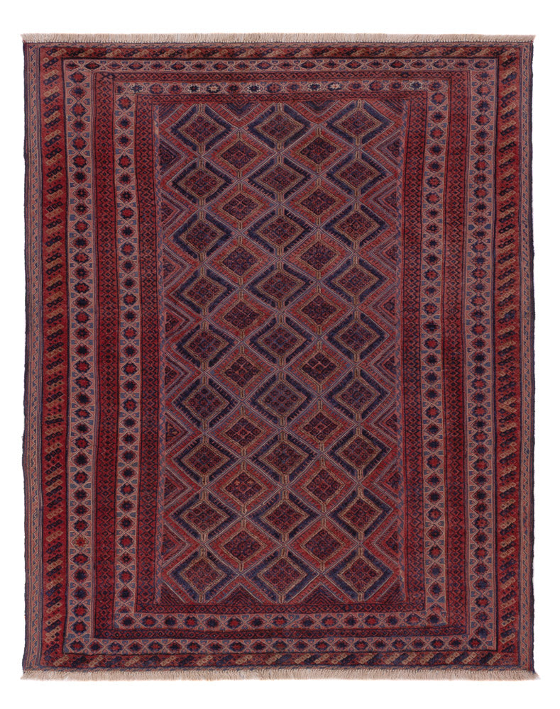 Kilim afegão Tapete 158x196cm
