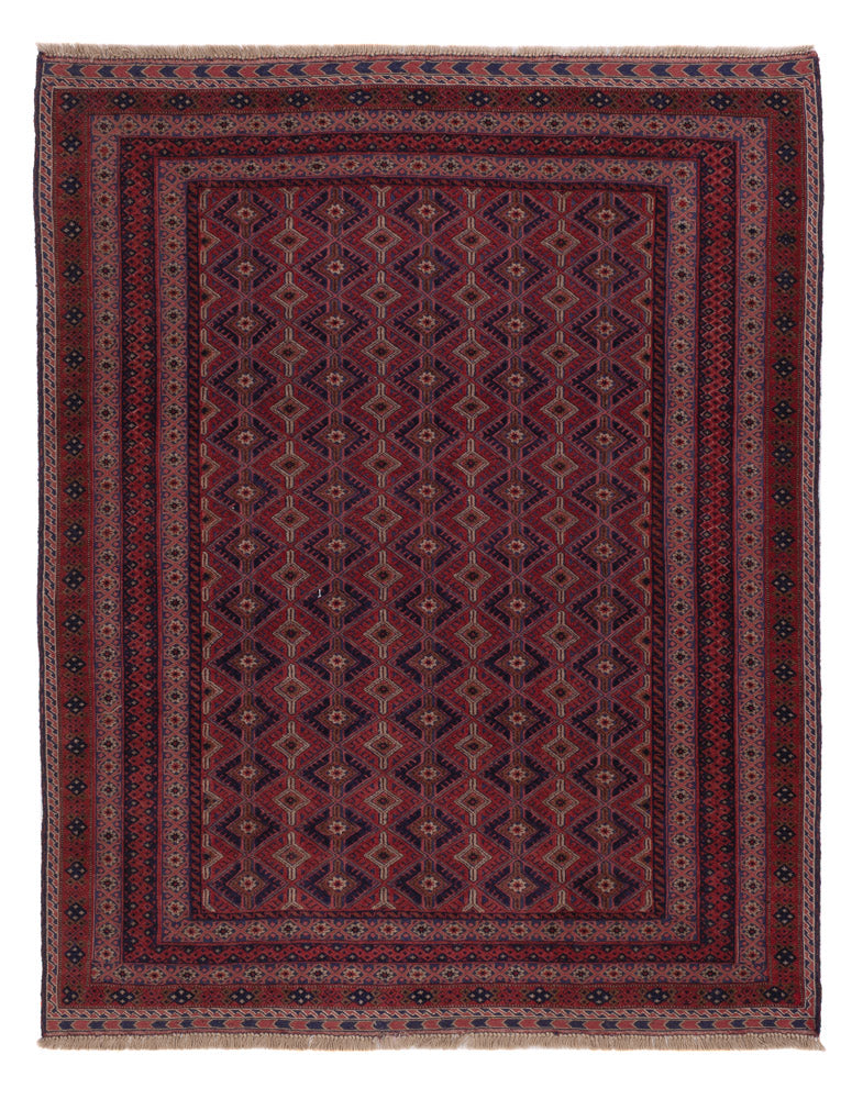 Kilim afegão Tapete 190x151cm