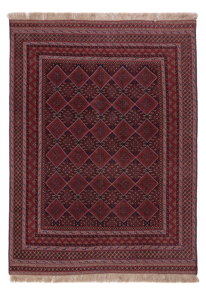 Kilim afegão Tapete 195x145cm