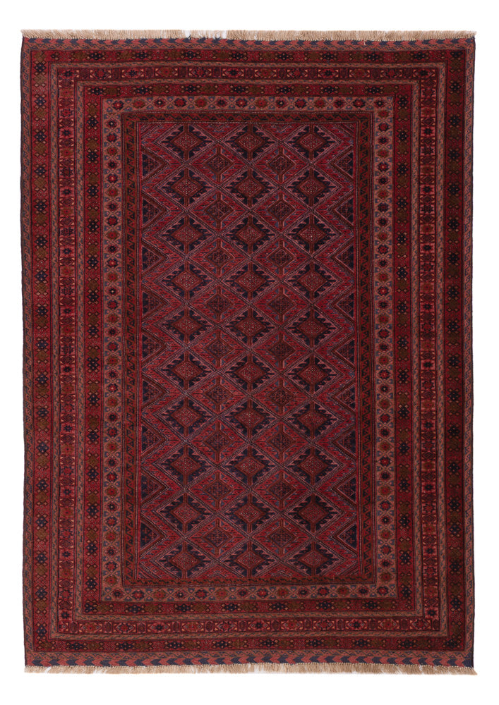 Kilim afegão Tapete 190x147cm