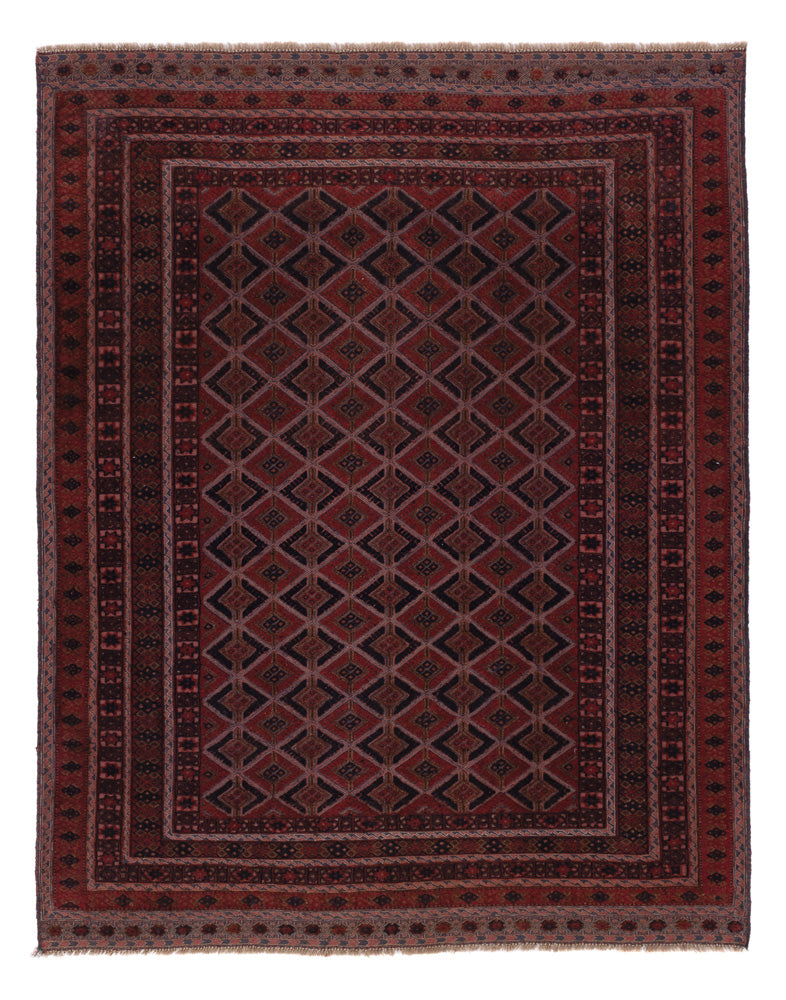 Kilim afegão Tapete 196x156cm