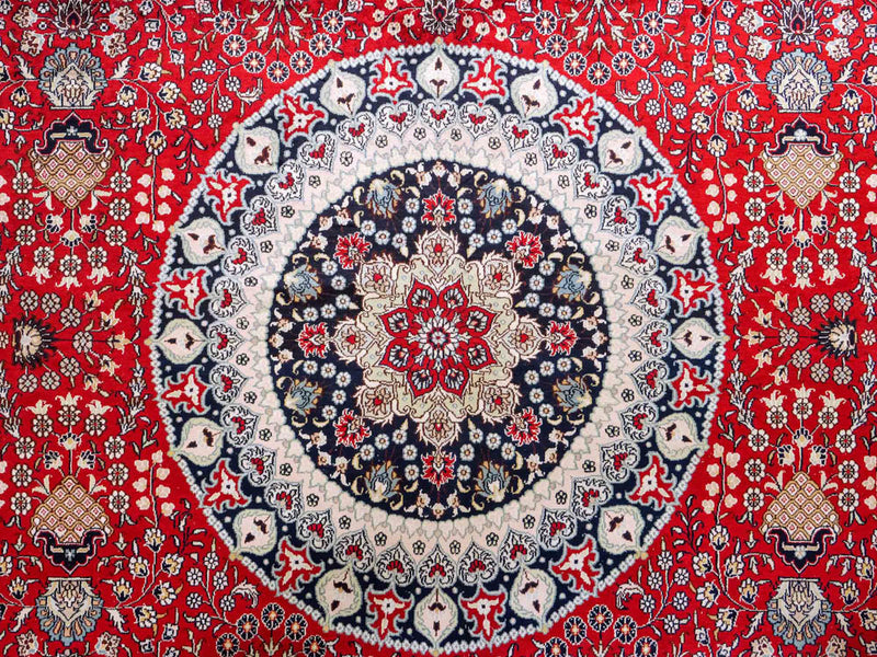 China Seide Teppich 370x272cm - Orientteppich