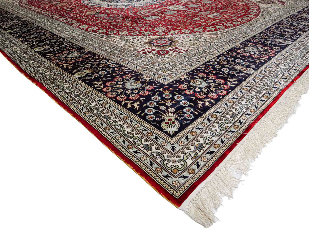 China Seide Teppich 370x272cm - Orientteppich