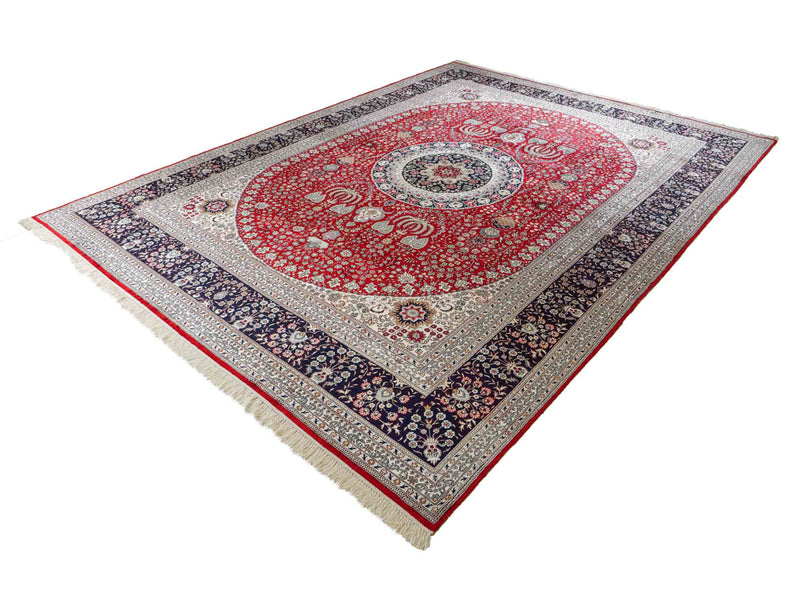 China Seide Teppich 370x272cm - Orientteppich