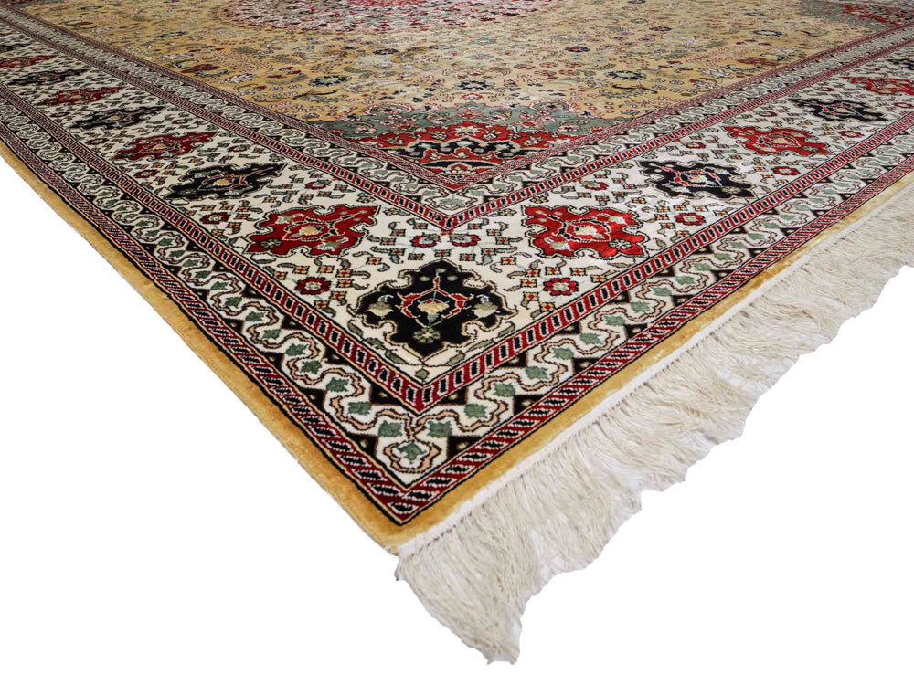 Seda chinesa Tapete 373x275cm - Tapete Oriental