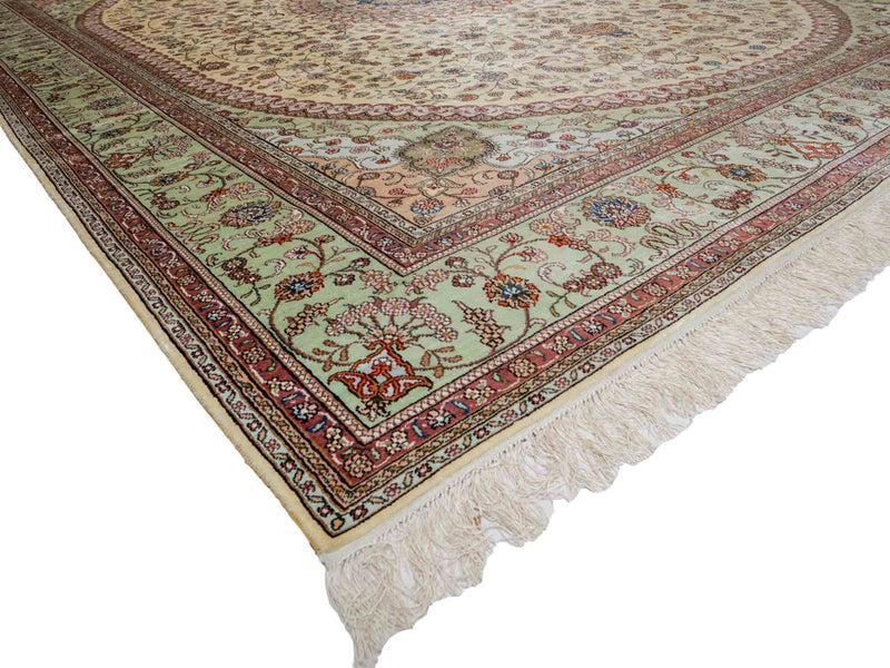 Seda chinesa Tapete 366x277cm - Tapete Oriental