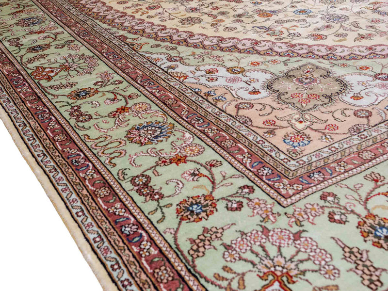 Seda chinesa Tapete 366x277cm - Tapete Oriental