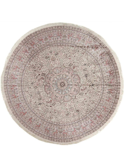 Seda chinesa Tapete 300x300cm - Tapete Oriental