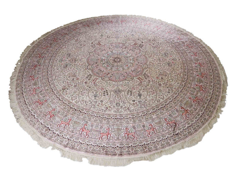 Seda chinesa Tapete 300x300cm - Tapete Oriental