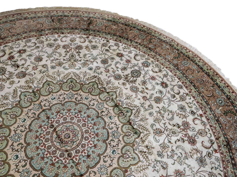 Seda chinesa Tapete 303x303cm - Tapete Oriental
