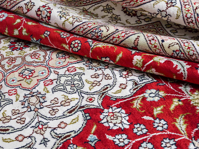 Seda chinesa Tapete 182x276cm - Tapete Oriental