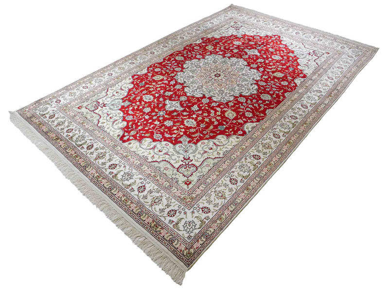 Seda chinesa Tapete 182x276cm - Tapete Oriental