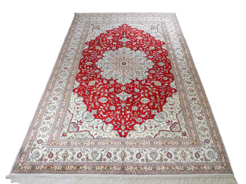 Seda chinesa Tapete 182x276cm - Tapete Oriental