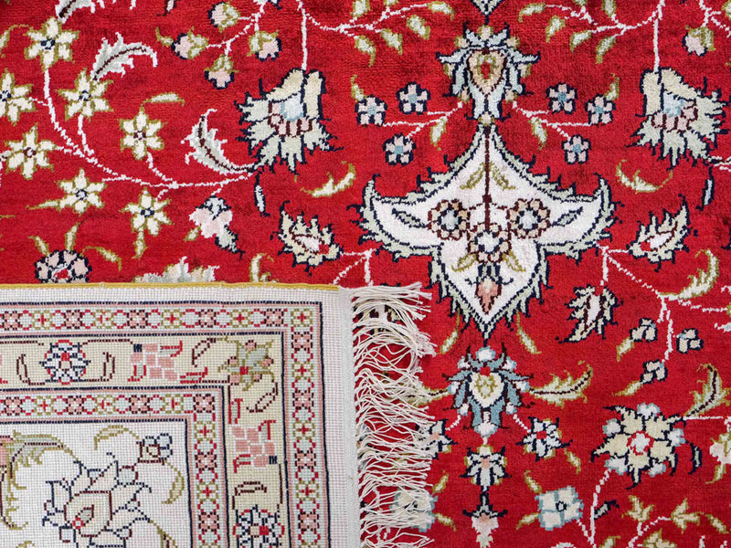 Seda chinesa Tapete 182x276cm - Tapete Oriental