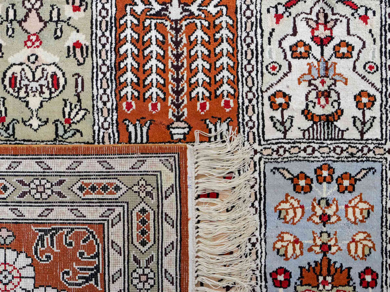 Seda chinesa Tapete 268x181cm - Tapete Oriental