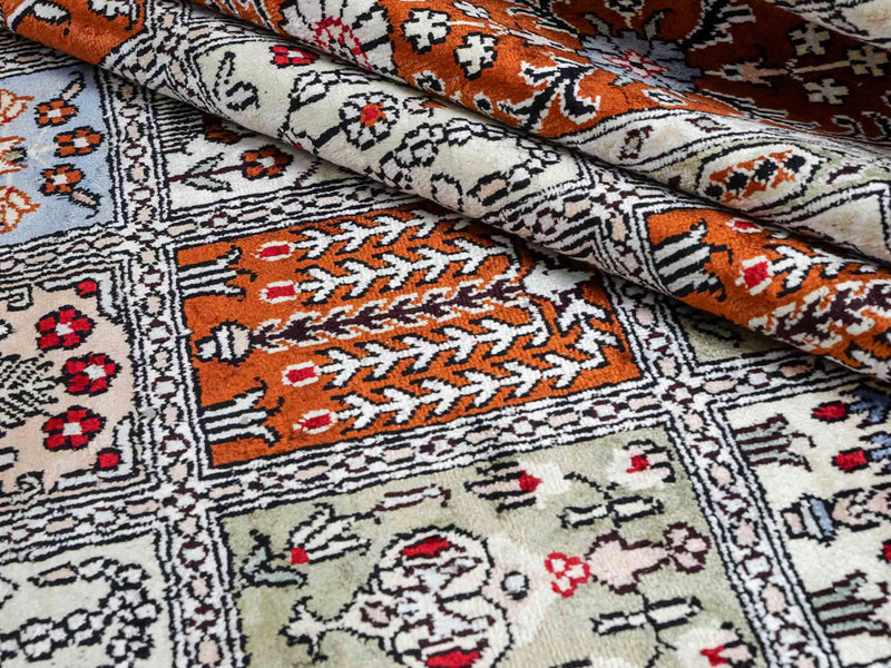 Seda chinesa Tapete 268x181cm - Tapete Oriental