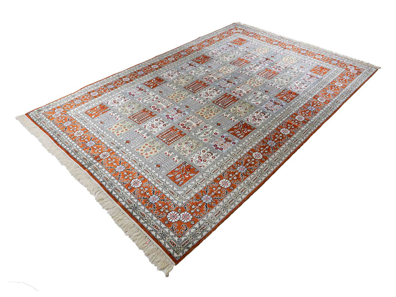 Seda chinesa Tapete 268x181cm - Tapete Oriental