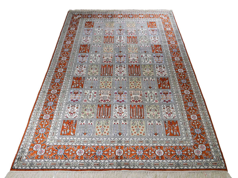 Seda chinesa Tapete 268x181cm - Tapete Oriental