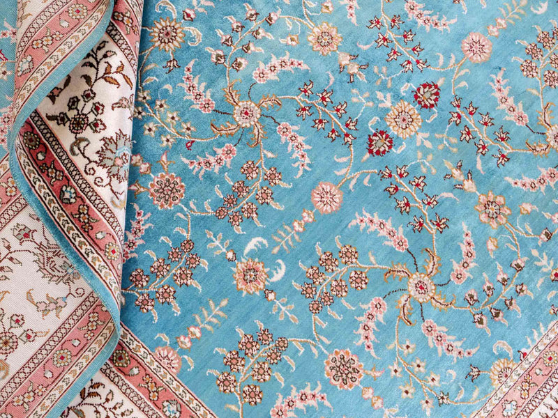 Seda chinesa Tapete 263x180cm - Tapete Oriental