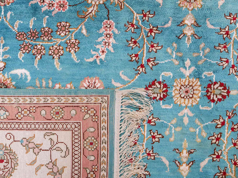 Seda chinesa Tapete 263x180cm - Tapete Oriental