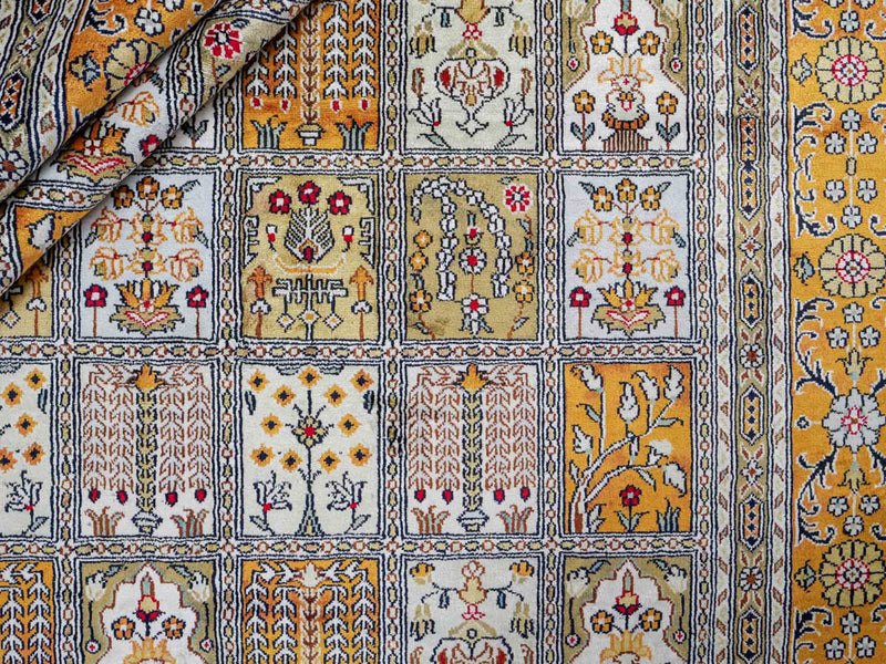 Seda chinesa Tapete 181x267cm - Tapete Oriental