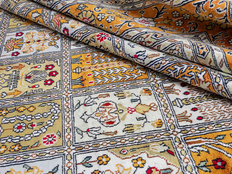 Seda chinesa Tapete 181x267cm - Tapete Oriental