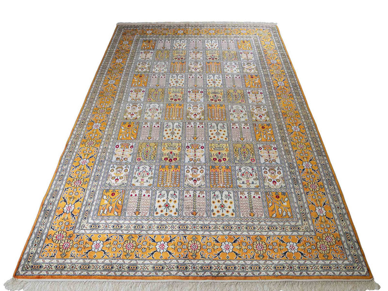 Seda chinesa Tapete 181x267cm - Tapete Oriental