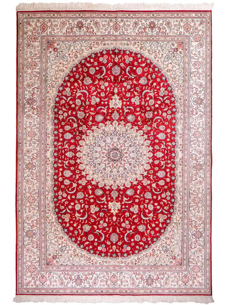 Seda chinesa Tapete 263x180cm - Tapete Oriental