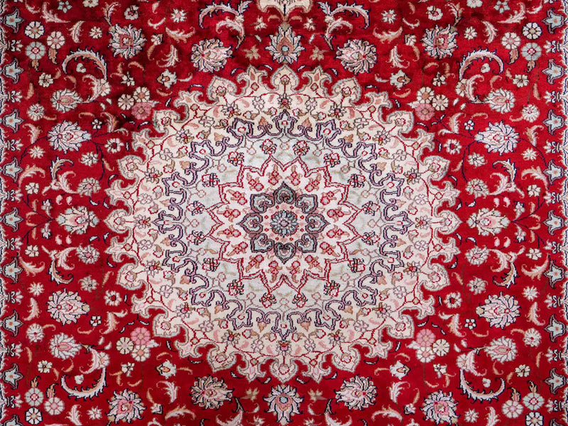 Seda chinesa Tapete 263x180cm - Tapete Oriental