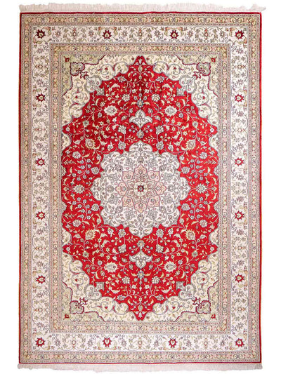 Seda chinesa Tapete 188x272cm - Tapete Oriental