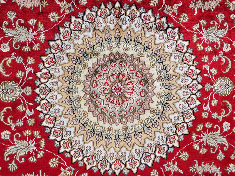 Seda chinesa Tapete 240x153cm - Tapete Oriental