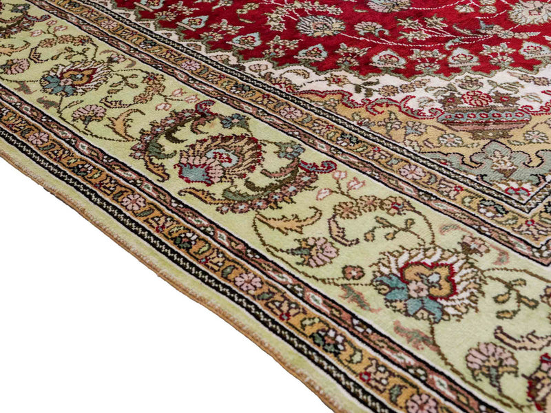Seda chinesa Tapete 240x153cm - Tapete Oriental