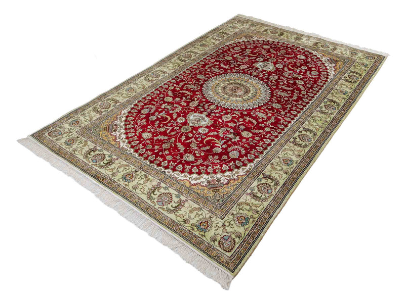 Seda chinesa Tapete 240x153cm - Tapete Oriental