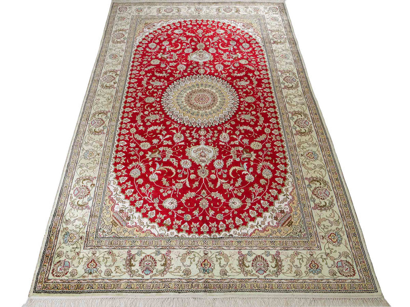 Seda chinesa Tapete 240x153cm - Tapete Oriental