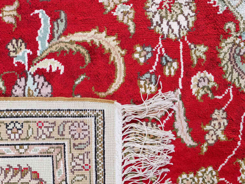 Seda chinesa Tapete 240x153cm - Tapete Oriental