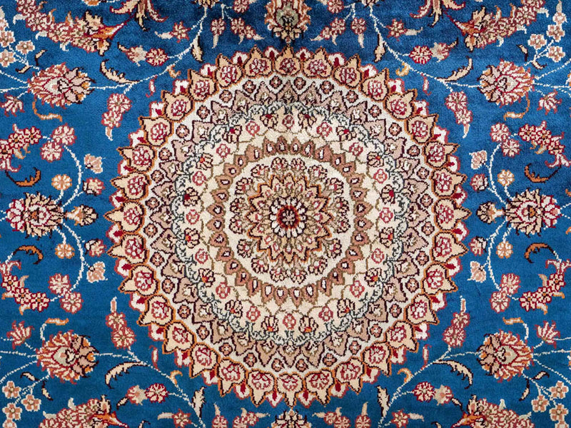 Seda chinesa Tapete 240x149cm - Tapete Oriental