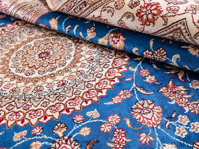 Seda chinesa Tapete 240x149cm - Tapete Oriental